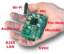 IP megapixel hidden camera
