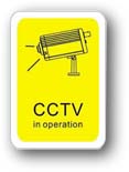 CCTV stickers