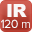 120 m SmartIR infrared illuminator
