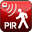 Motion detection with PIR