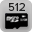 SD card slot (max 512GB)