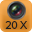 20x zoom lens