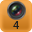 4 mm. fixed lens