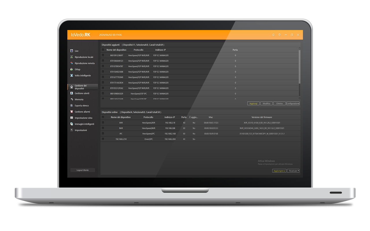 IP camera control with free onvif software