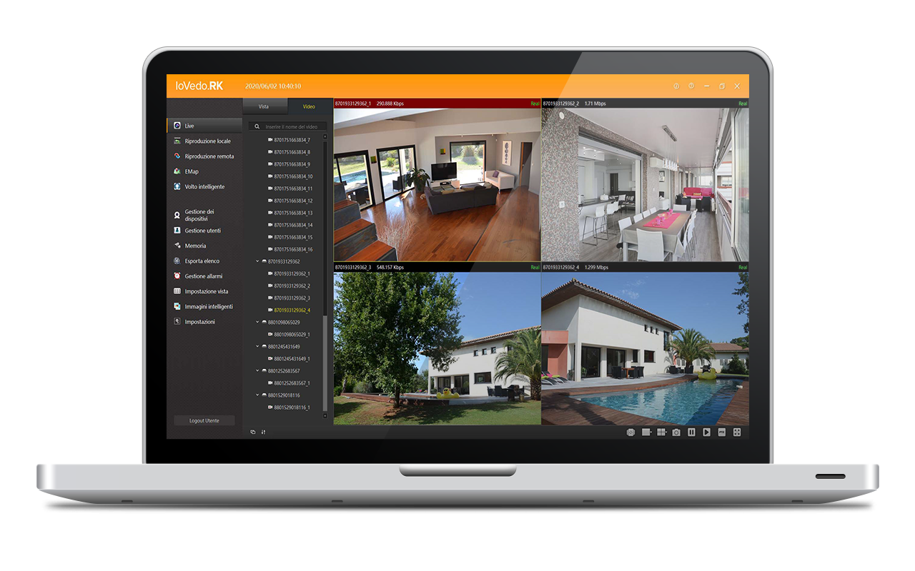 IP camera control with free onvif software