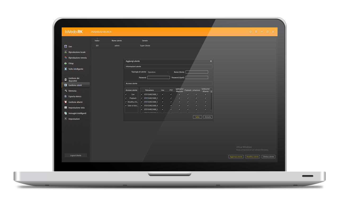 IP camera control with free onvif software