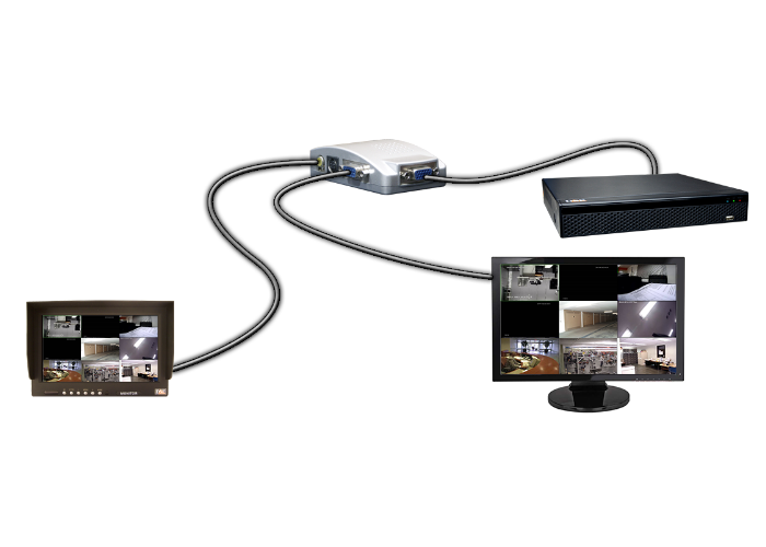 VGA transmitter over ethernet cable 