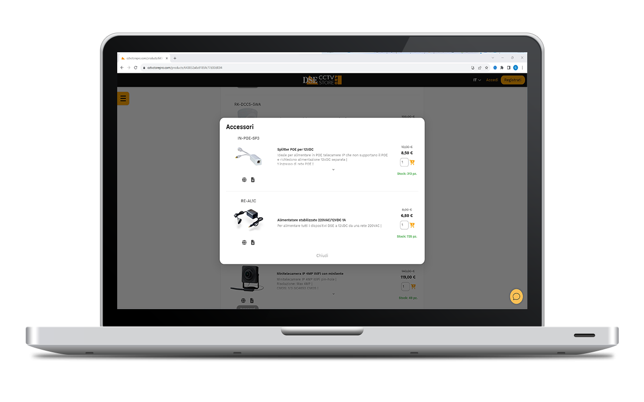 DSE Italy | Manufacturer of IP security cameras, NVR and Kits for ...