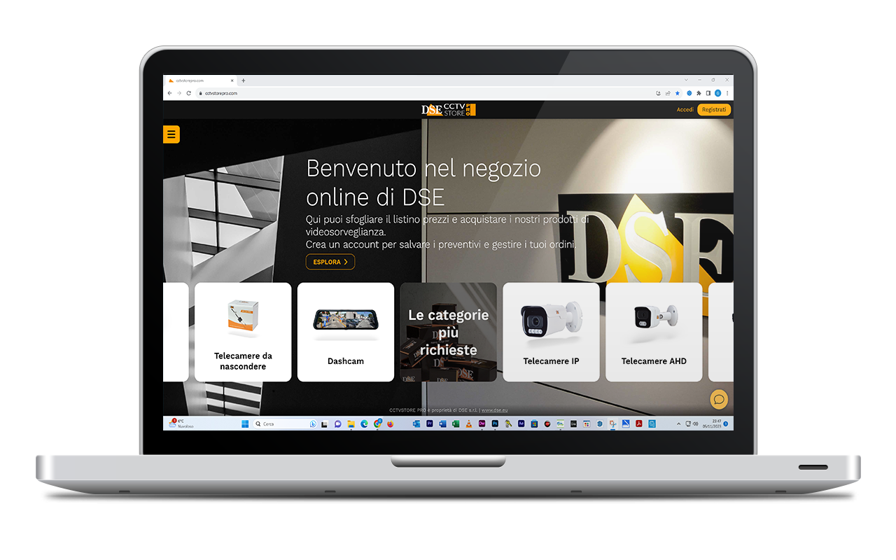 DSE Italy | Manufacturer of IP security cameras, NVR and Kits for ...